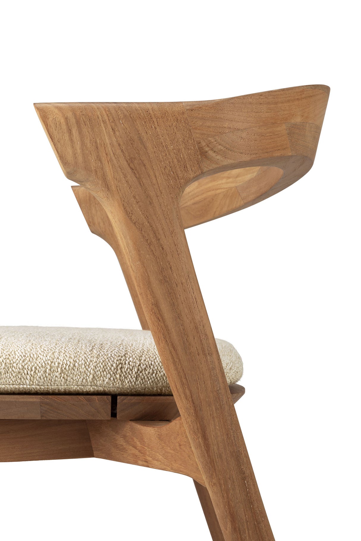 Bok Gartenstuhl - Teak - Naturstoff - 50 x 54 x 76 cm - ZEN ZONE