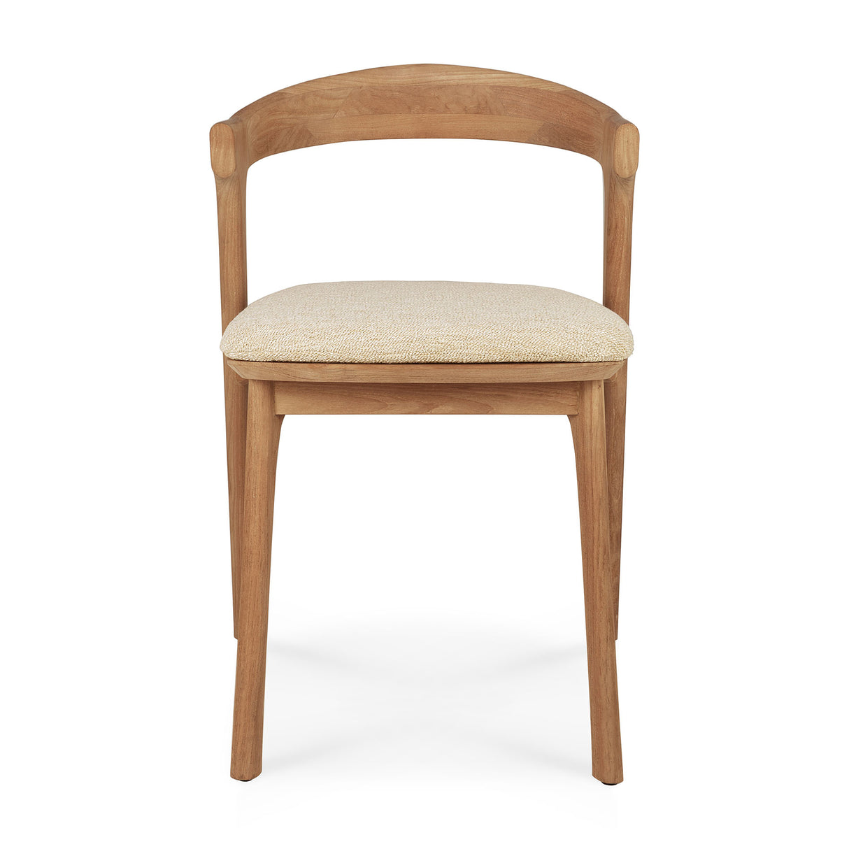 Bok Gartenstuhl - Teak - Naturstoff - 50 x 54 x 76 cm - ZEN ZONE