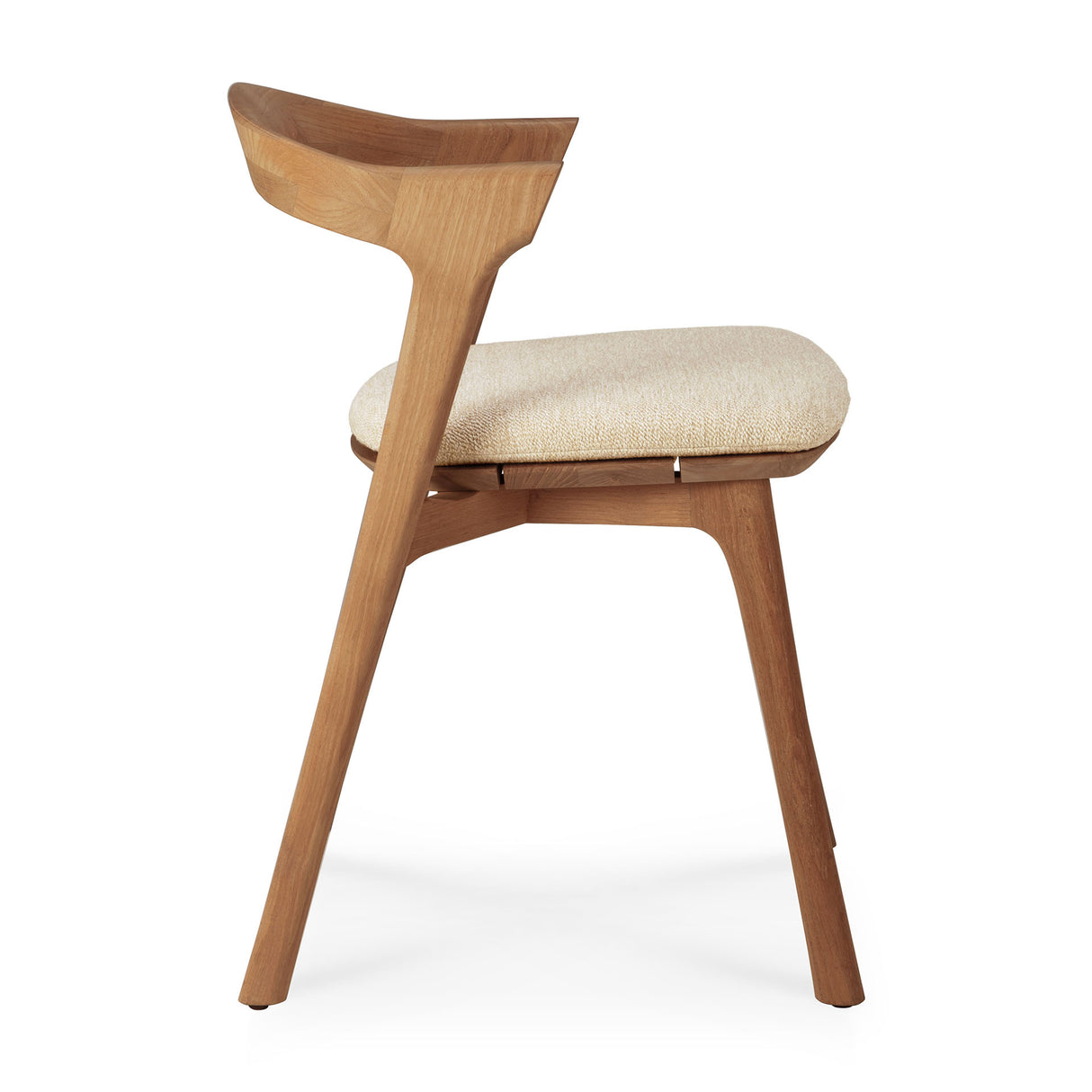 Bok Gartenstuhl - Teak - Naturstoff - 50 x 54 x 76 cm - ZEN ZONE