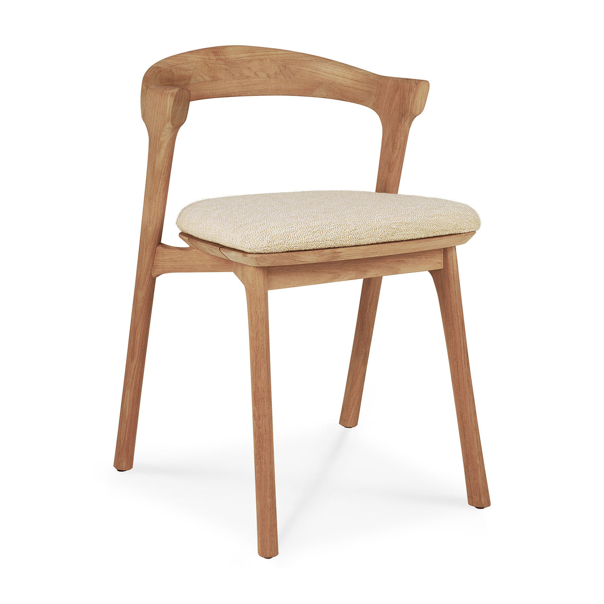 Bok Gartenstuhl - Teak - Naturstoff - 50 x 54 x 76 cm - ZEN ZONE