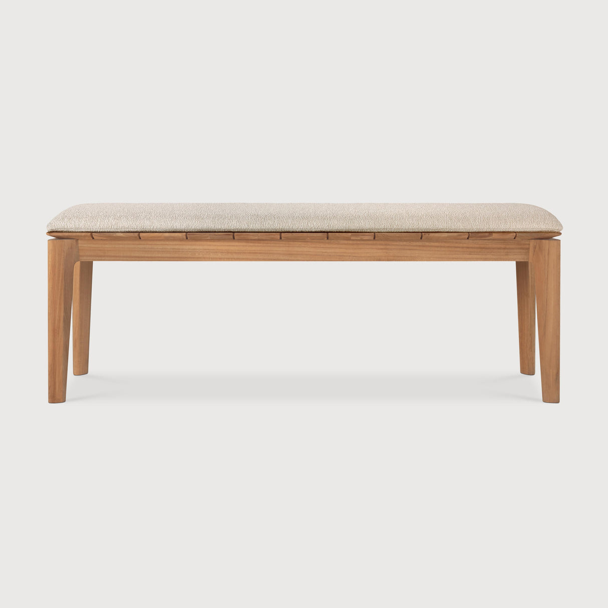 Bok Gartenbank - Teak - Naturstoff - 2+ Sitzer - 137 x 35 x 49 cm - ZEN ZONE Furniture