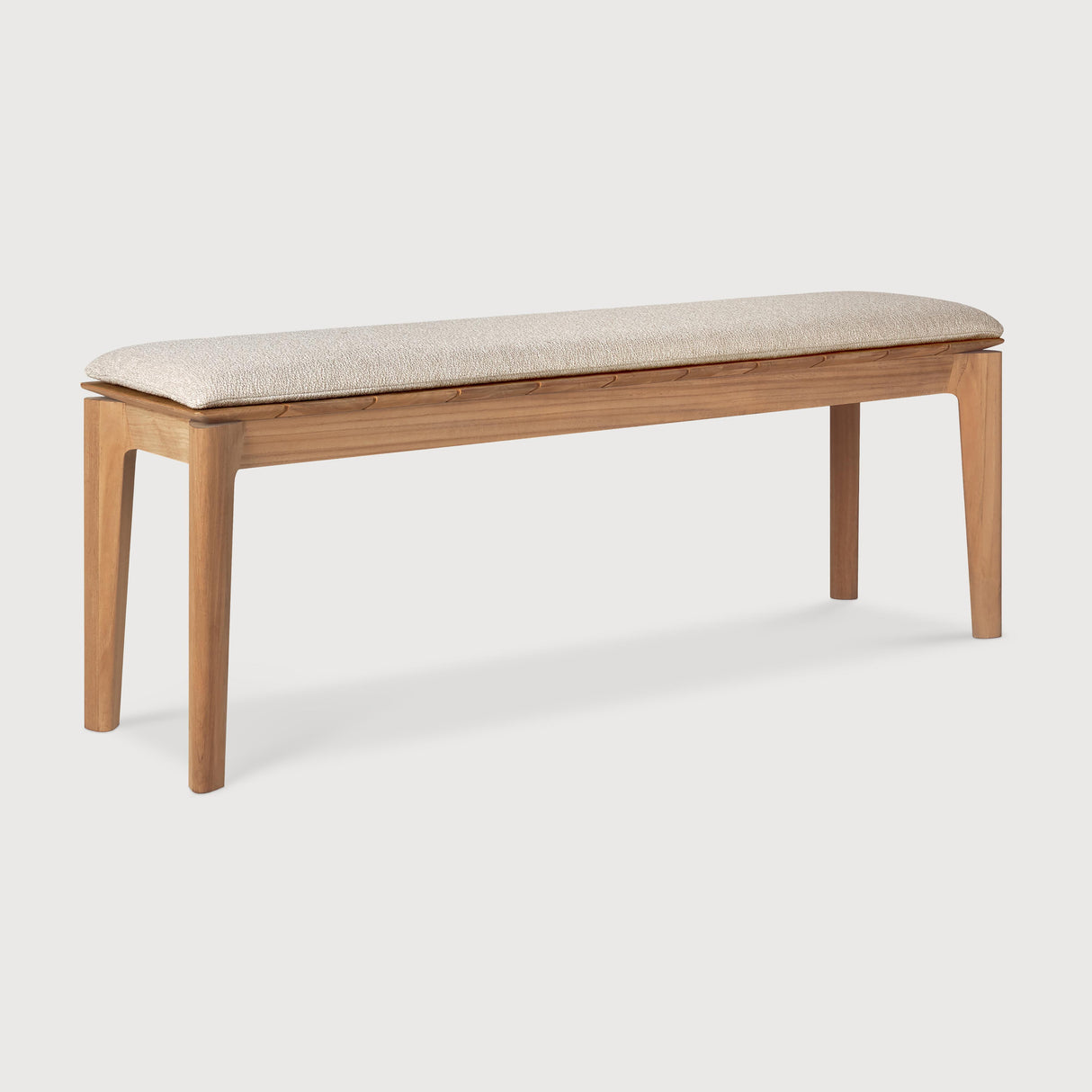 Bok Gartenbank - Teak - Naturstoff - 2+ Sitzer - 137 x 35 x 49 cm - ZEN ZONE Furniture