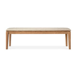 Bok Gartenbank - Teak - Naturstoff - 3+ Sitzer - 162 x 35 x 49 cm - ZEN ZONE Furniture