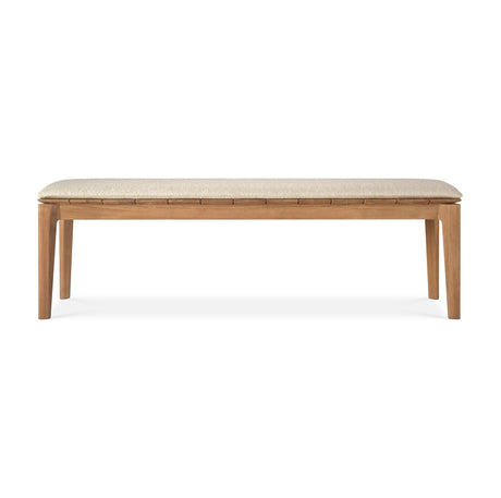 Bok Gartenbank - Teak - Naturstoff - 3+ Sitzer - 162 x 35 x 49 cm - ZEN ZONE Furniture