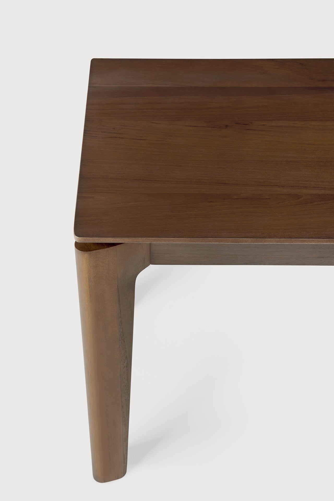 Bok Sitzbank - lackiertes Teak - braun - 126 x 35 x 46 cm - ZEN ZONE Furniture