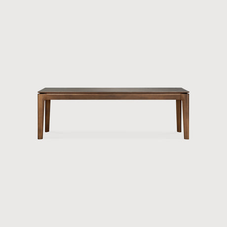 Bok Sitzbank - lackiertes Teak - braun - 146 x 35 x 46 cm - ZEN ZONE Furniture