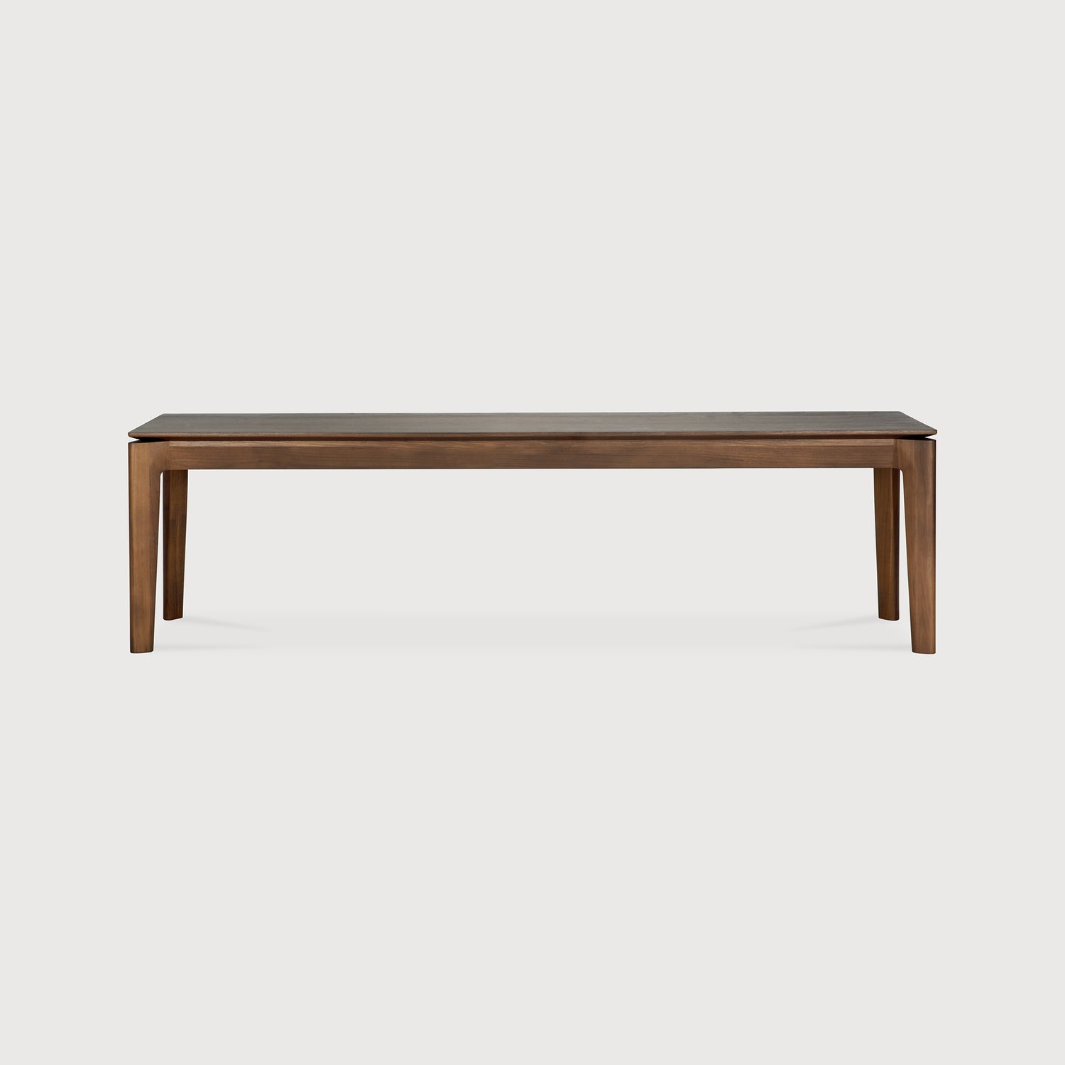 Bok Sitzbank - lackiertes Teak - braun - 166 x 35 x 46 cm - ZEN ZONE Furniture