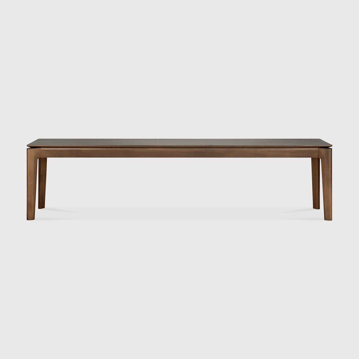 Bok Sitzbank - lackiertes Teak - braun - 186 x 35 x 46 cm - ZEN ZONE Furniture