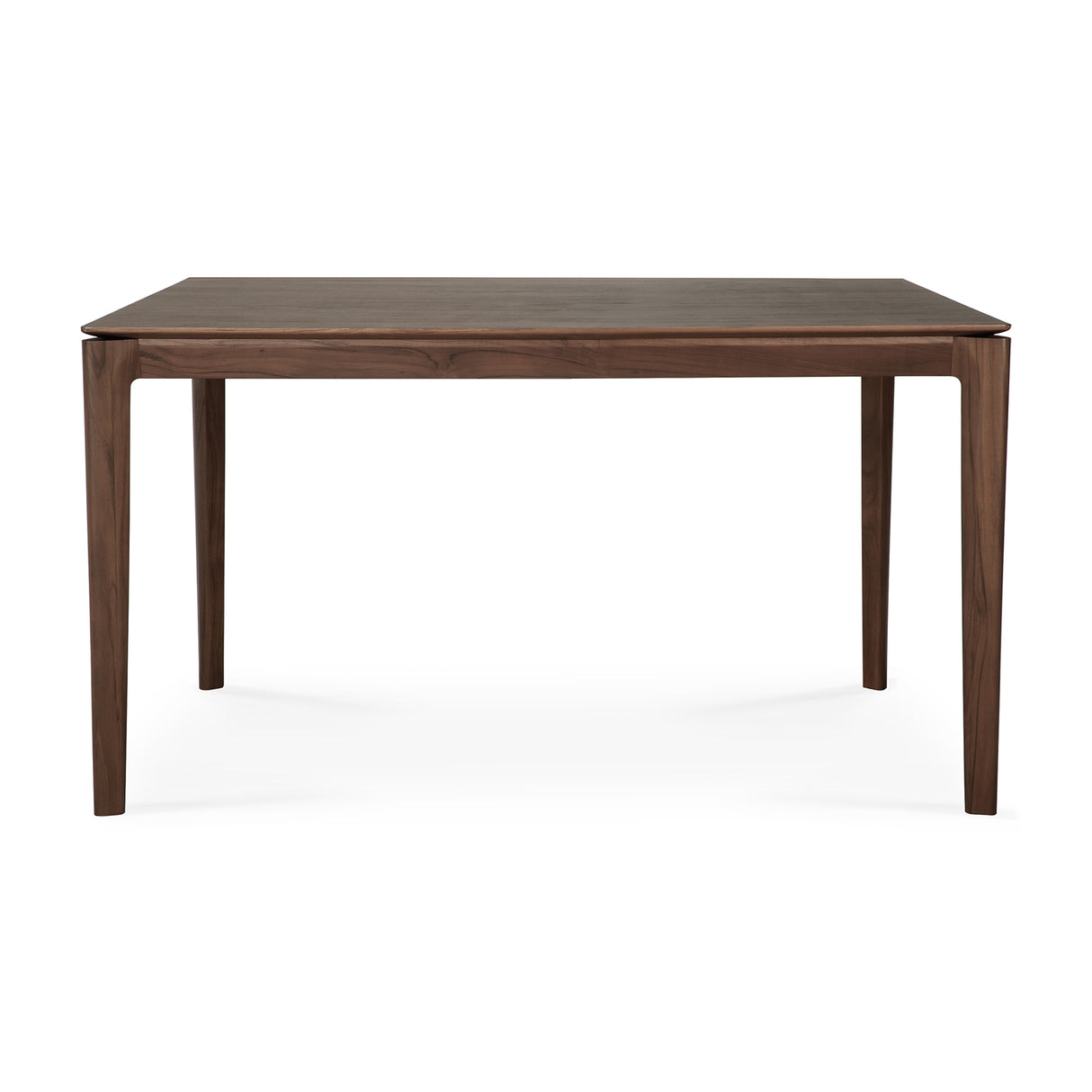 Bok Esstisch - lackiertes Teak - braun - rechteckig - 140 x 80 x 76 cm - ZEN ZONE Furniture