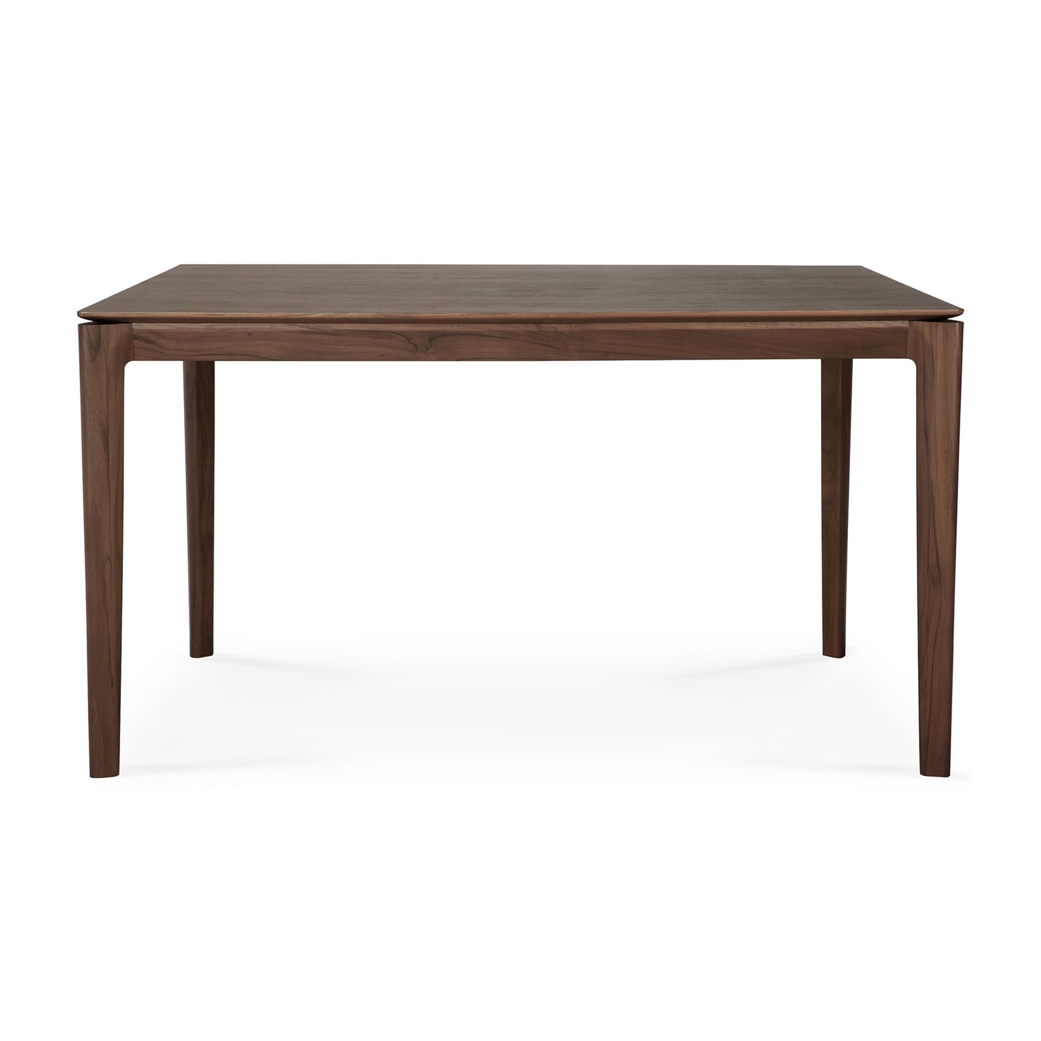 Bok Esstisch - lackiertes Teak - braun - rechteckig - 140 x 80 x 76 cm - ZEN ZONE Furniture