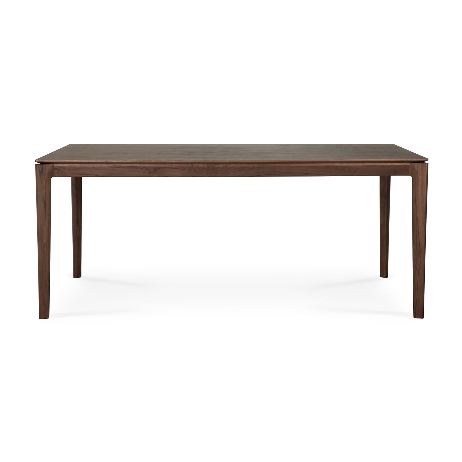 Bok Esstisch - lackiertes Teak - braun - rechteckig - 180 x 90 x 76 cm - ZEN ZONE Furniture