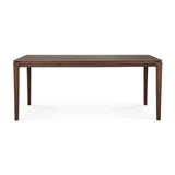 Bok Esstisch - lackiertes Teak - braun - rechteckig - 180 x 90 x 76 cm - ZEN ZONE Furniture