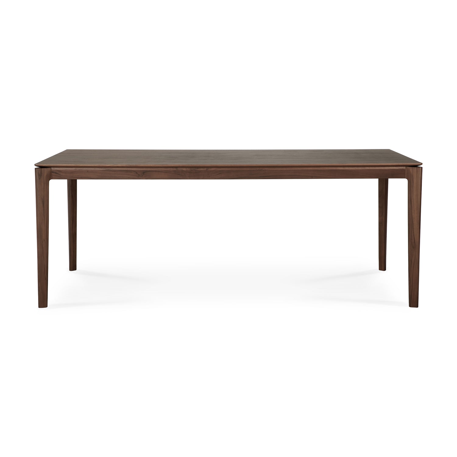 Bok Esstisch - lackiertes Teak - braun - rechteckig - 200 x 95 x 76 cm - ZEN ZONE Furniture
