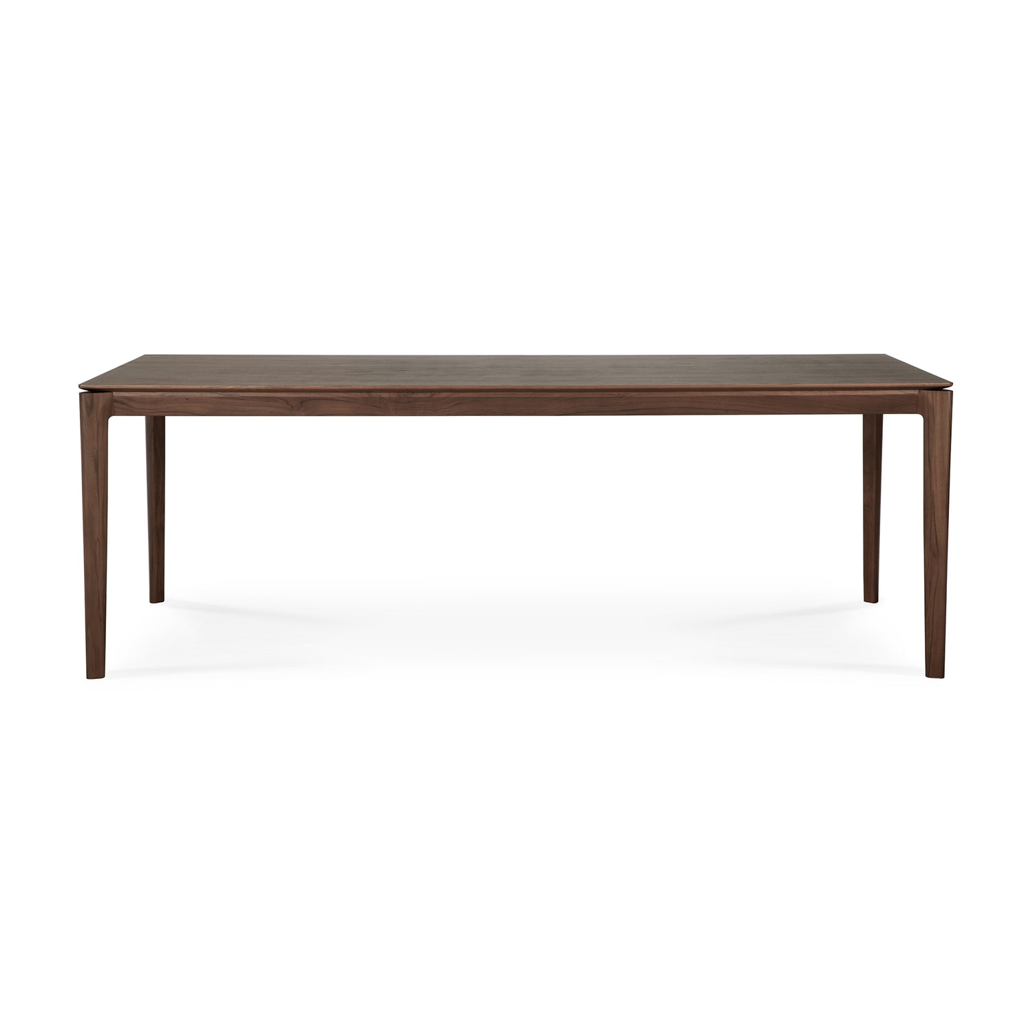 Bok Esstisch - lackiertes Teak - braun - rechteckig - 220 x 95 x 76 cm - ZEN ZONE Furniture