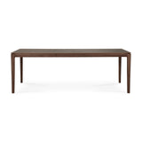 Bok Esstisch - lackiertes Teak - braun - rechteckig - 220 x 95 x 76 cm - ZEN ZONE Furniture