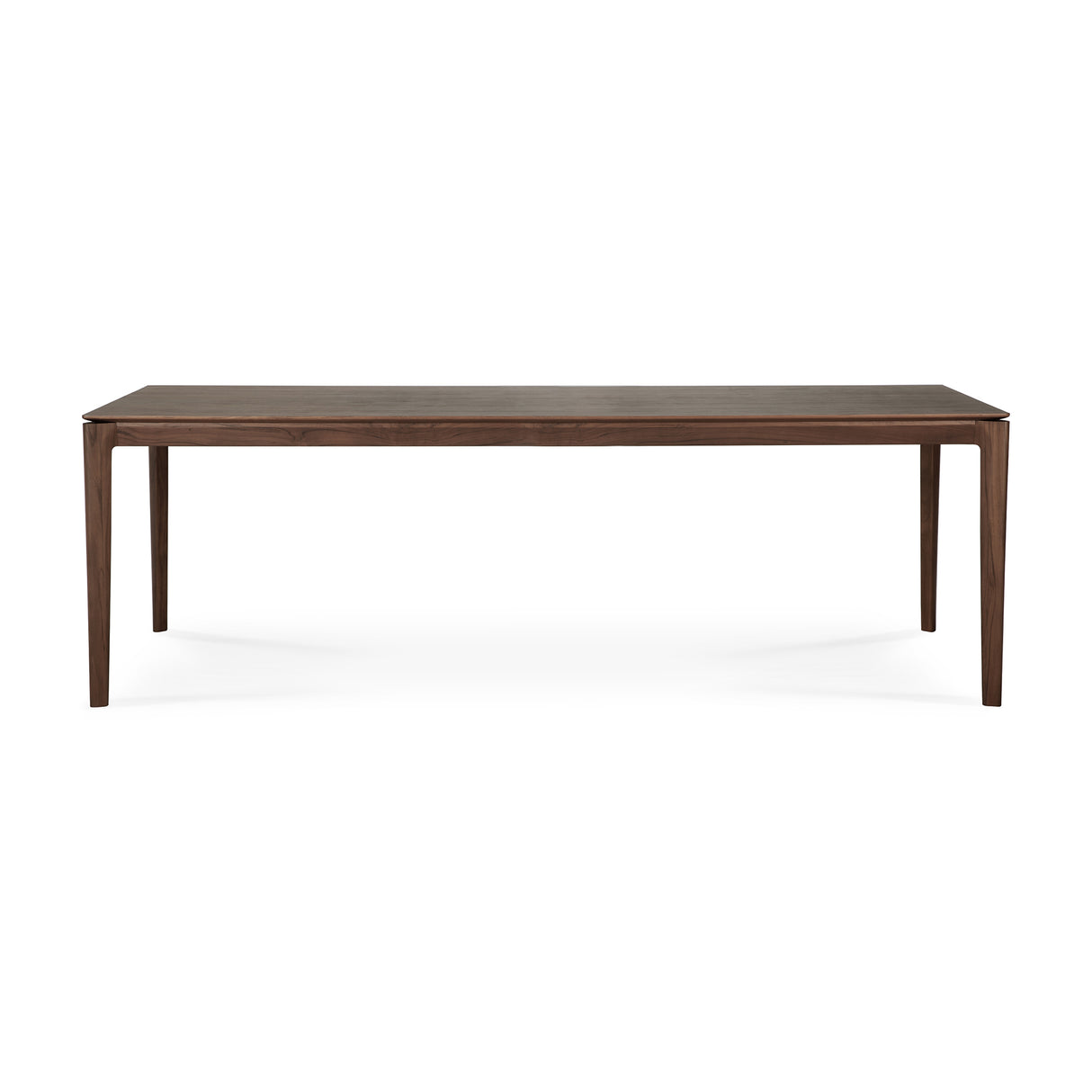 Bok Esstisch - lackiertes Teak - braun - rechteckig - 240 x 100 x 76 cm - ZEN ZONE Furniture