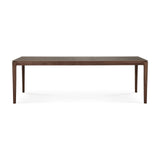 Bok Esstisch - lackiertes Teak - braun - rechteckig - 240 x 100 x 76 cm - ZEN ZONE Furniture