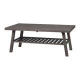 BROOKLYN Couchtisch Dunkelbraun 130x75x52cm - ZEN ZONE