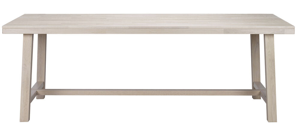 BROOKLYN Esstisch Weiß pigmentiert 220x95x75cm - ZEN ZONE