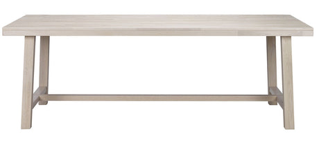 BROOKLYN Esstisch Weiß pigmentiert 220x95x75cm - ZEN ZONE