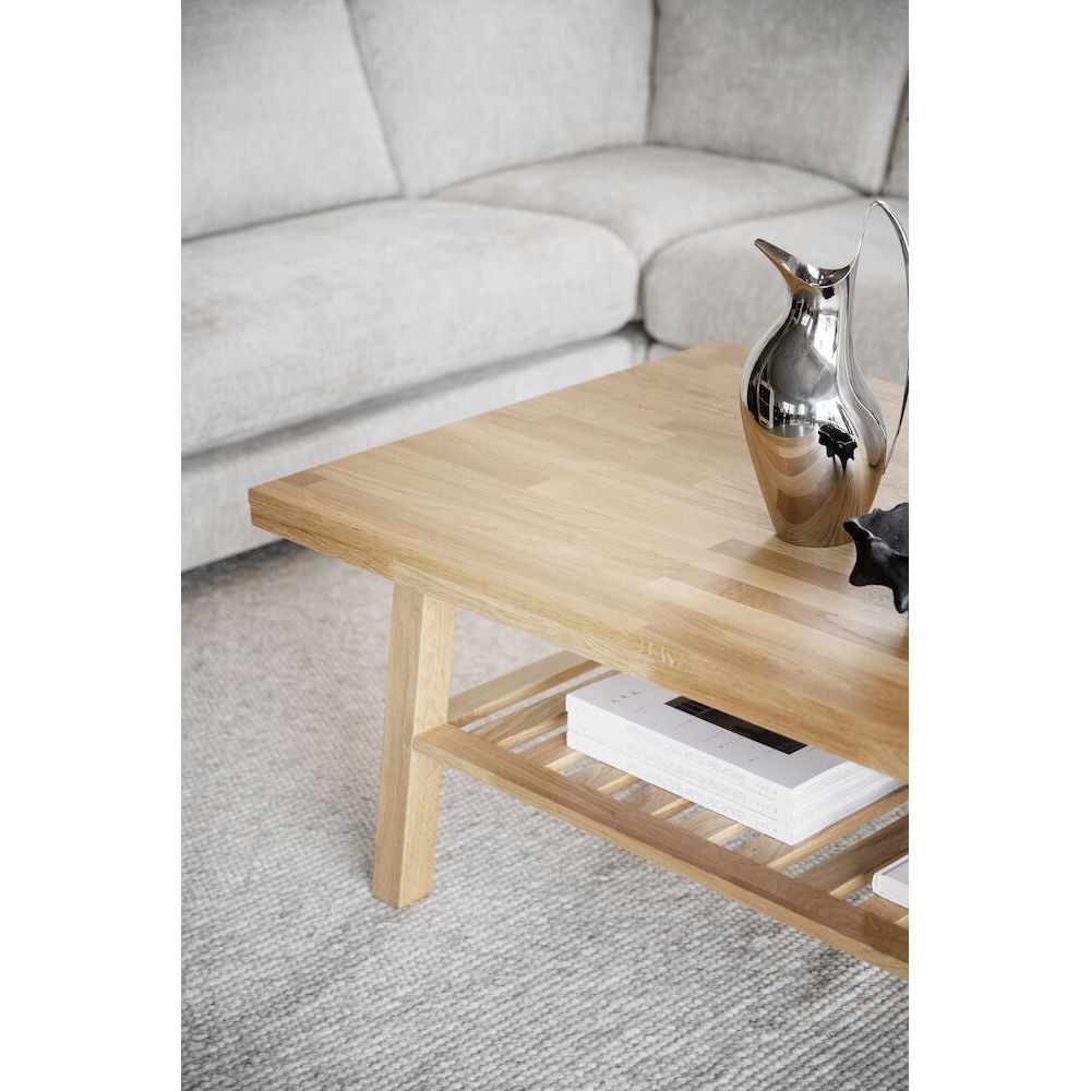 BROOKLYN Couchtisch Eiche 130x75x52cm - ZEN ZONE