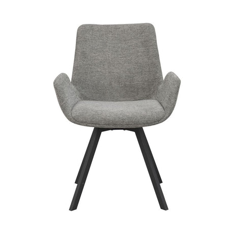 NORWELL Esszimmerstuhl Grau/Schwarz 60x58x83cm - ZEN ZONE