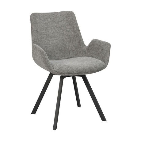 NORWELL Esszimmerstuhl Grau/Schwarz 60x58x83cm - ZEN ZONE