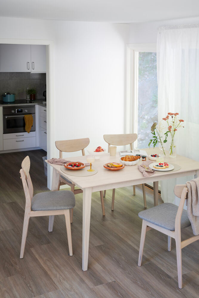 FILIPPA Esstisch Weiß pigmentiert 140x90x74cm - ZEN ZONE