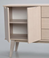 FILIPPA Sideboard Weiß pigmentiert 150x40x85cm - ZEN ZONE Furniture