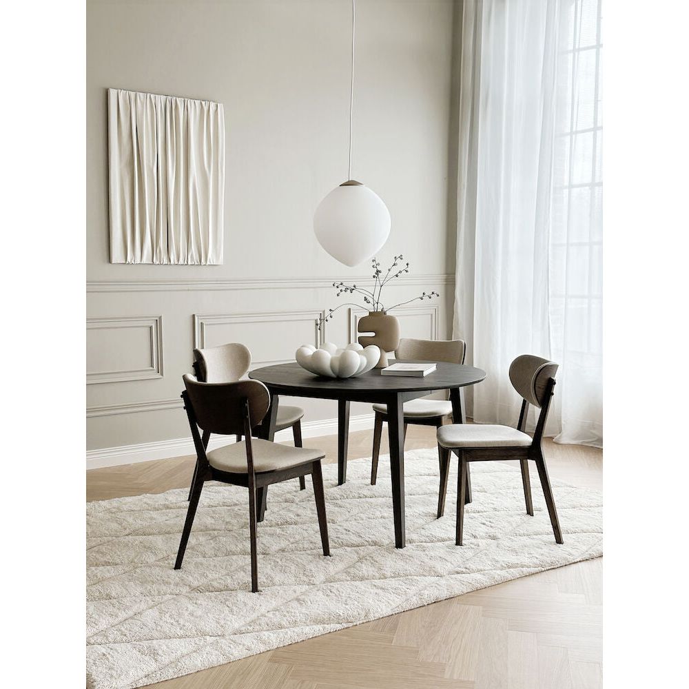 KATO Esszimmerstuhl Braun/Beige 46x56x83cm - ZEN ZONE
