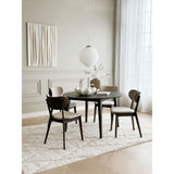 KATO Esszimmerstuhl Braun/Beige 46x56x83cm - ZEN ZONE