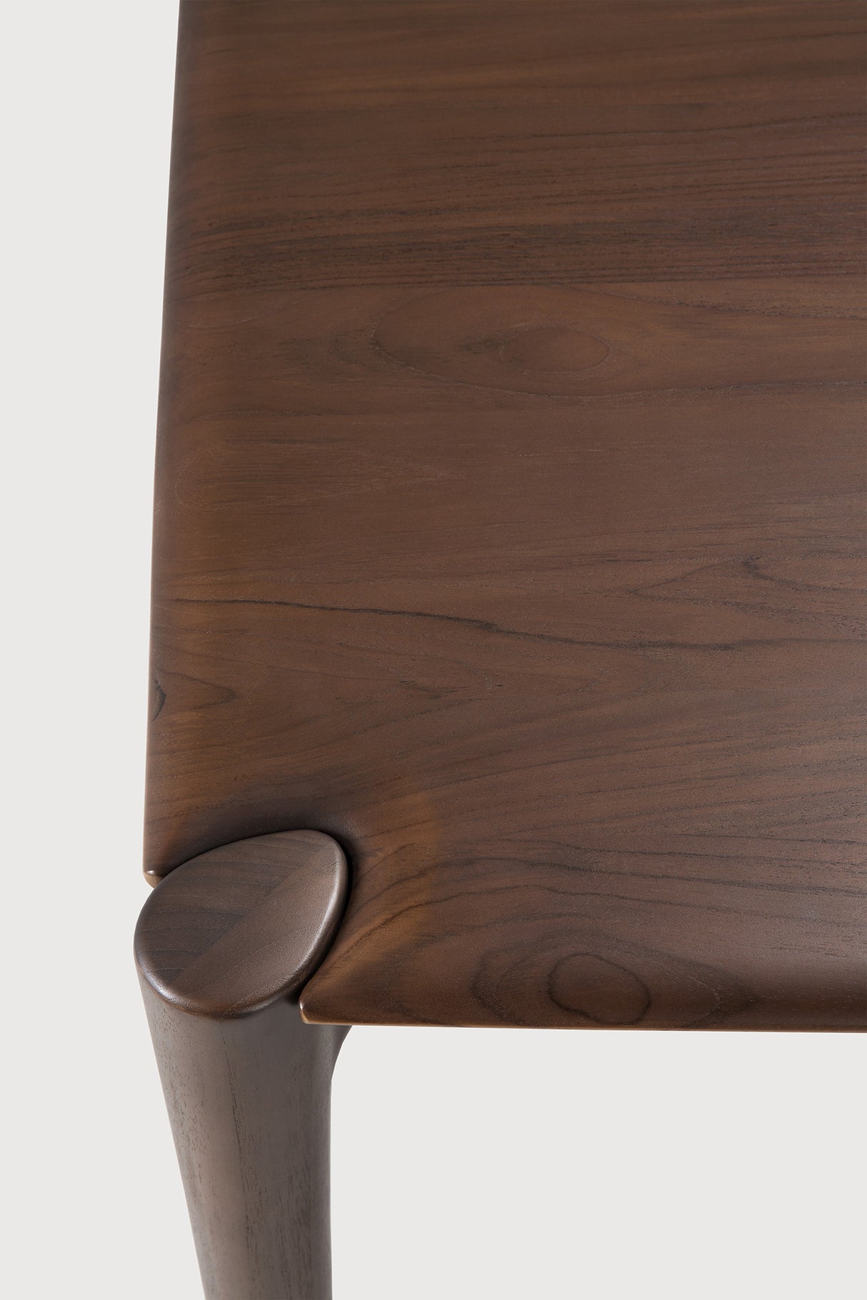 PI Esstisch - lackiertes Teak - braun - rechteckig - 240 x 100 x 76 cm - ZEN ZONE Furniture