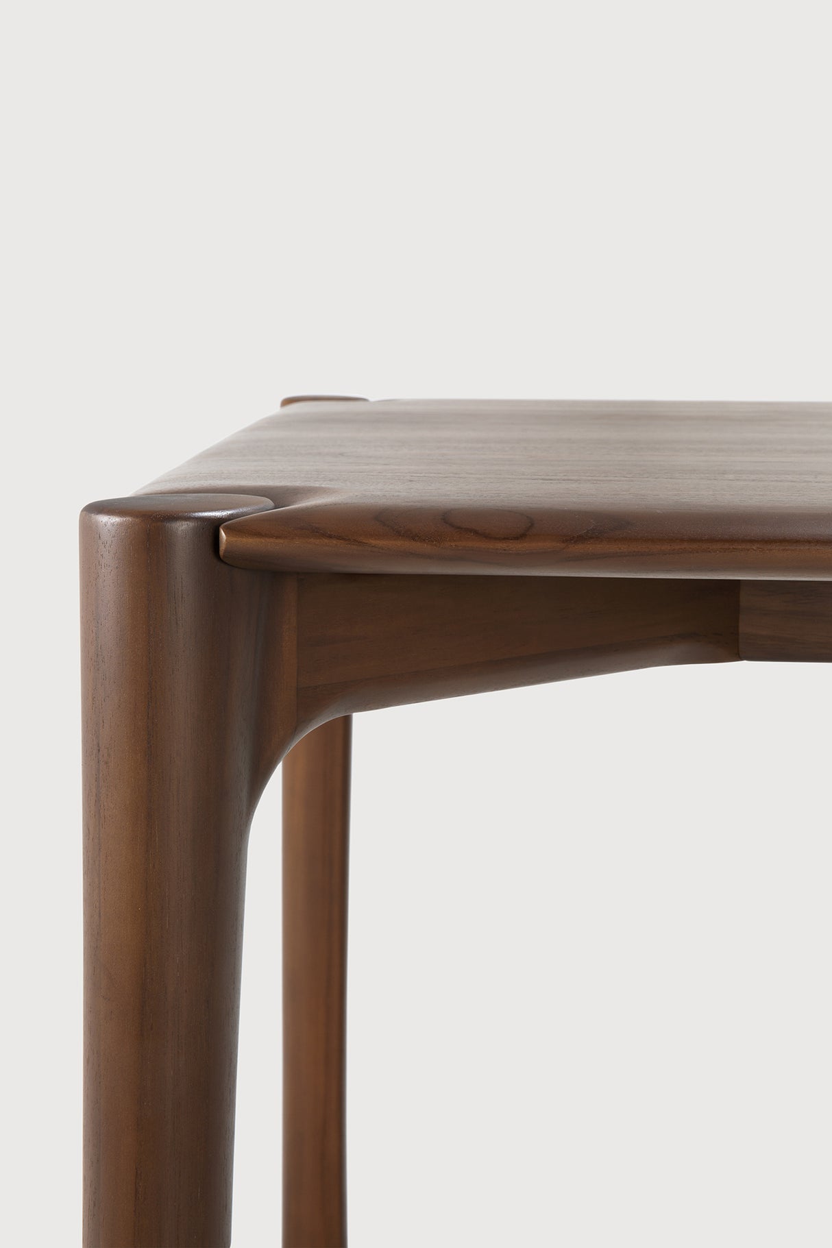 PI Esstisch - lackiertes Teak - braun - rechteckig - 240 x 100 x 76 cm - ZEN ZONE Furniture