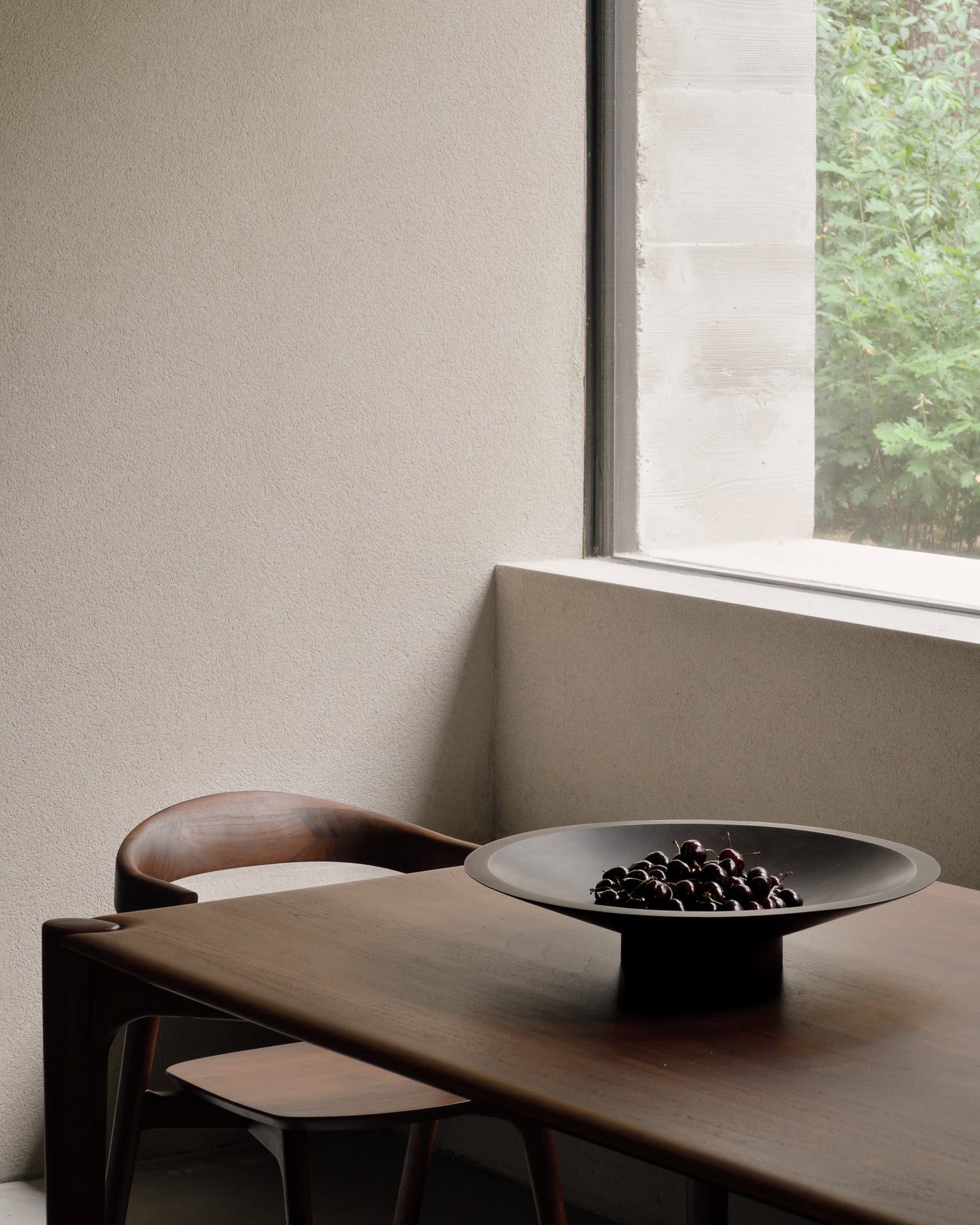 PI Esstisch - lackiertes Teak - braun - rechteckig - 160 x 80 x 76 cm - ZEN ZONE Furniture