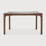PI Esstisch - lackiertes Teak - braun - rechteckig - 140 x 80 x 76 cm - ZEN ZONE Furniture