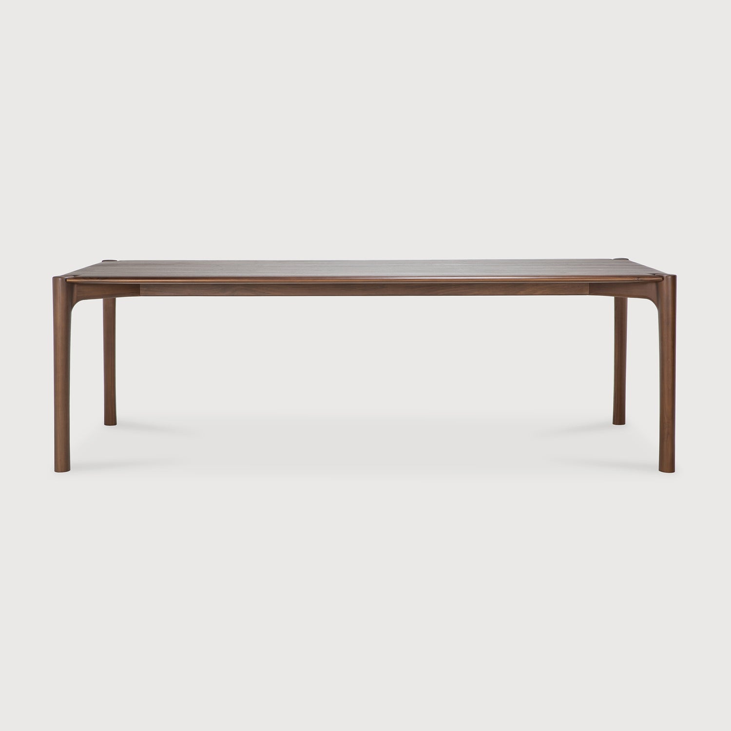 PI Esstisch - lackiertes Teak - braun - rechteckig - 240 x 100 x 76 cm - ZEN ZONE Furniture