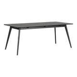 YUMI Esstisch Schwarz 190x90x75cm - ZEN ZONE