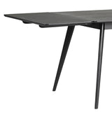 YUMI Esstisch Schwarz 190x90x75cm - ZEN ZONE