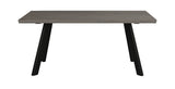 FRED Esstisch Dunkelbraun/Schwarz 170x95x75cm - ZEN ZONE
