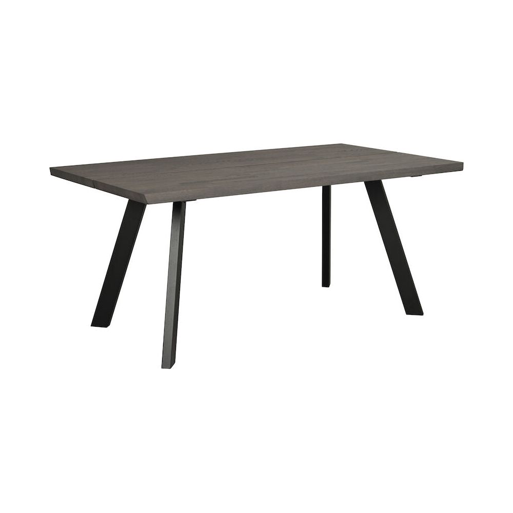 FRED Esstisch Dunkelbraun/Schwarz 170x95x75cm - ZEN ZONE