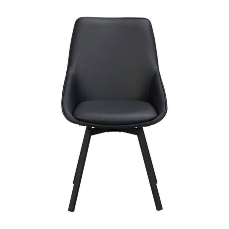 ALISON Essstuhl Schwarz 51x60x87cm - ZEN ZONE Furniture
