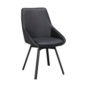 ALISON Essstuhl Schwarz 51x60x87cm - ZEN ZONE Furniture