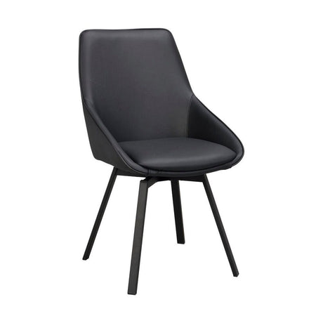 ALISON Essstuhl Schwarz 51x60x87cm - ZEN ZONE Furniture