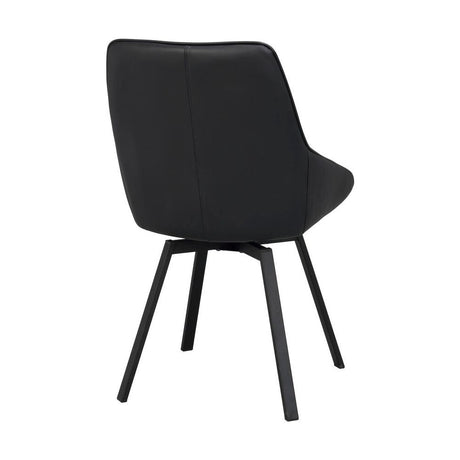 ALISON Essstuhl Schwarz 51x60x87cm - ZEN ZONE Furniture