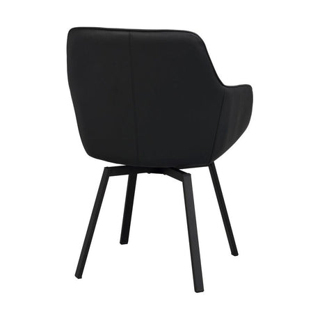 ALISON Essstuhl Schwarz 58x59x89cm - ZEN ZONE Furniture