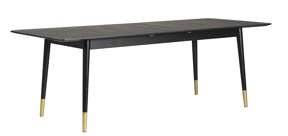 FENWOOD Esstisch Schwarz 180x90x75cm - ZEN ZONE