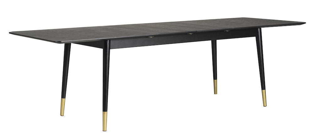 FENWOOD Esstisch Schwarz 180x90x75cm - ZEN ZONE