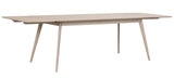 YUMI Esstisch Weiß pigmentiert 190x90x75cm - ZEN ZONE