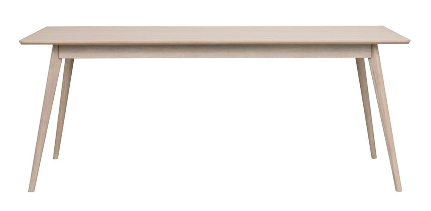 YUMI Esstisch Weiß pigmentiert 190x90x75cm - ZEN ZONE
