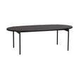 SKYE Couchtisch Schwarz 120x60x40cm - ZEN ZONE